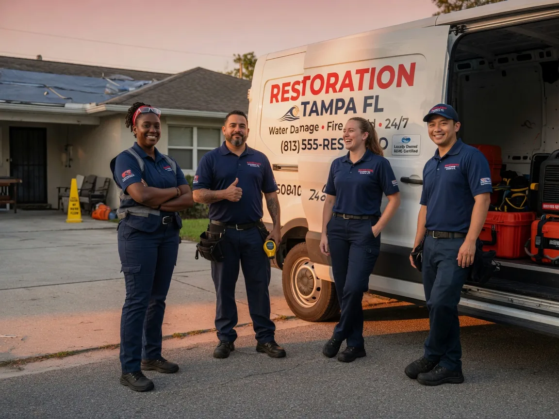 Water Damage Restoration company in Stratford, CA